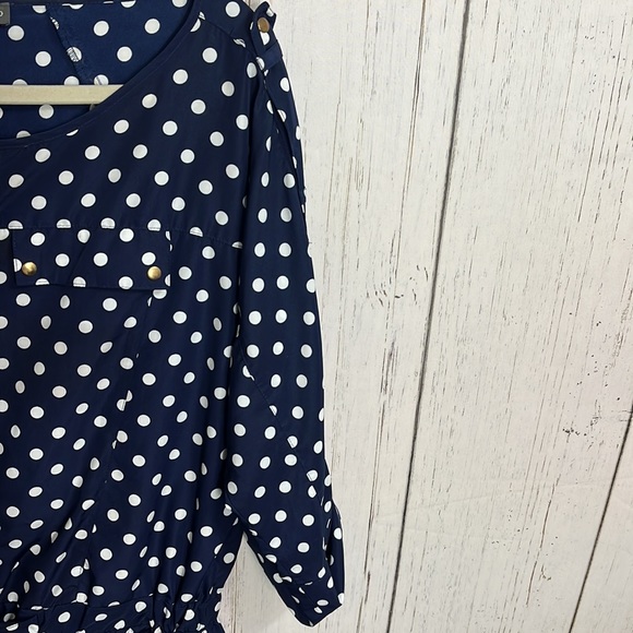 Vince Camuto Polka Dot Romper - Picture 5 of 14